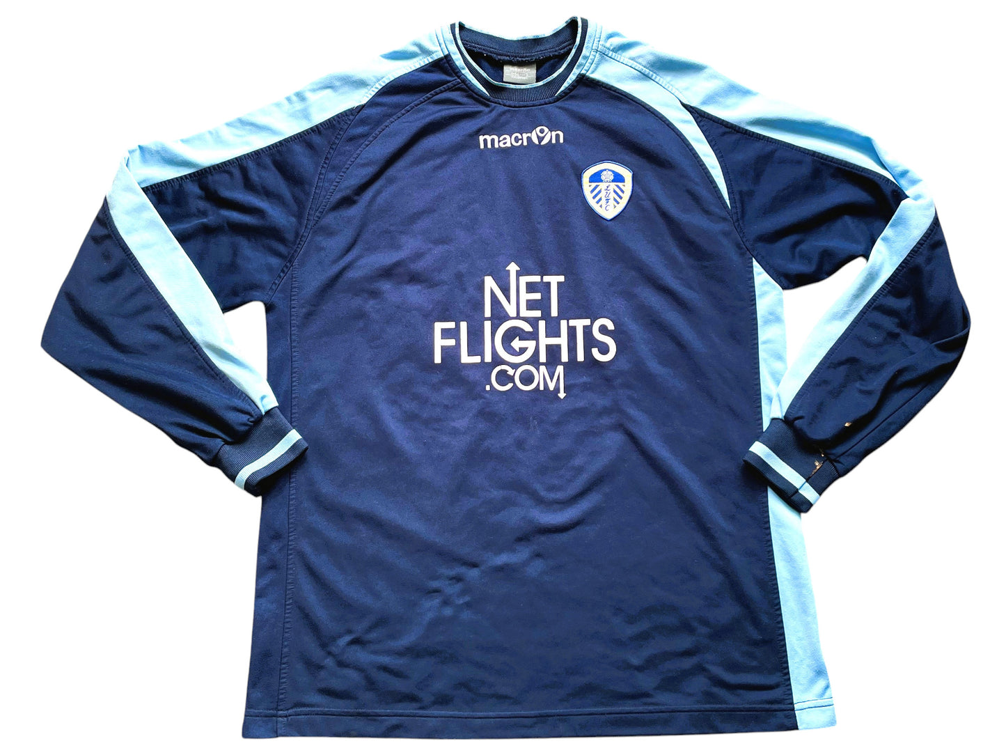 Leeds United Training Top Player Issued Nunez 2009 -10 (good) Adults Small