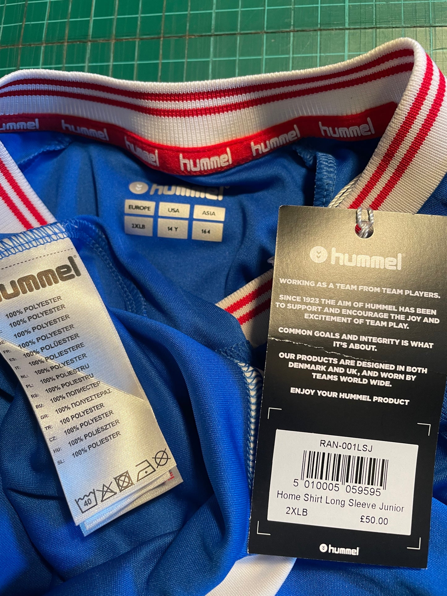Glasgow Rangers Home Shirt 2019-20 (excellent) Adults XXS / Youths see below