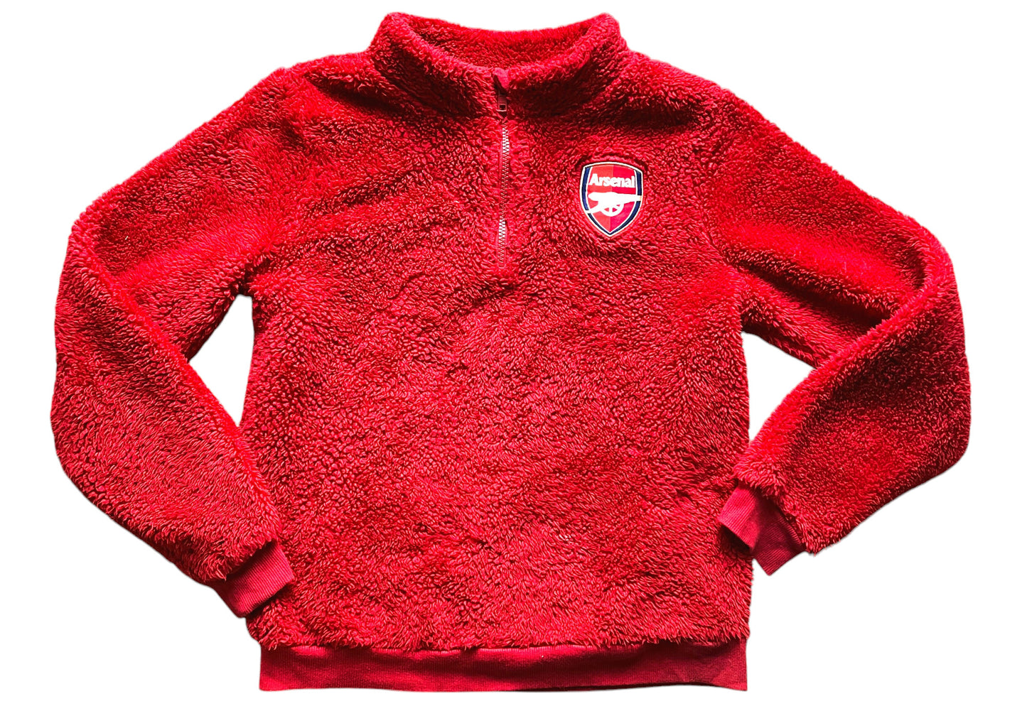Arsenal Fleece Jacket (good) Youths 12-13 years on tag but fits like Adults XS